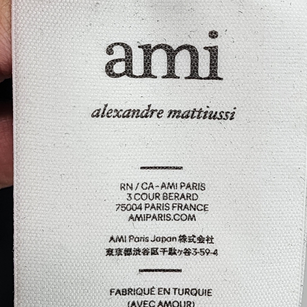 Ami Alexandre Mattiussi Men's 100% Goat Suede Button Front Jacket - XXL - Picture 9 of 12